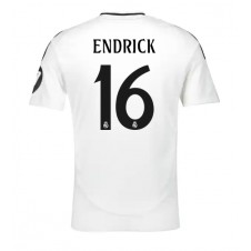 Real Madrid Endrick #16 Hemmatröja 2024-25 Korta ärmar